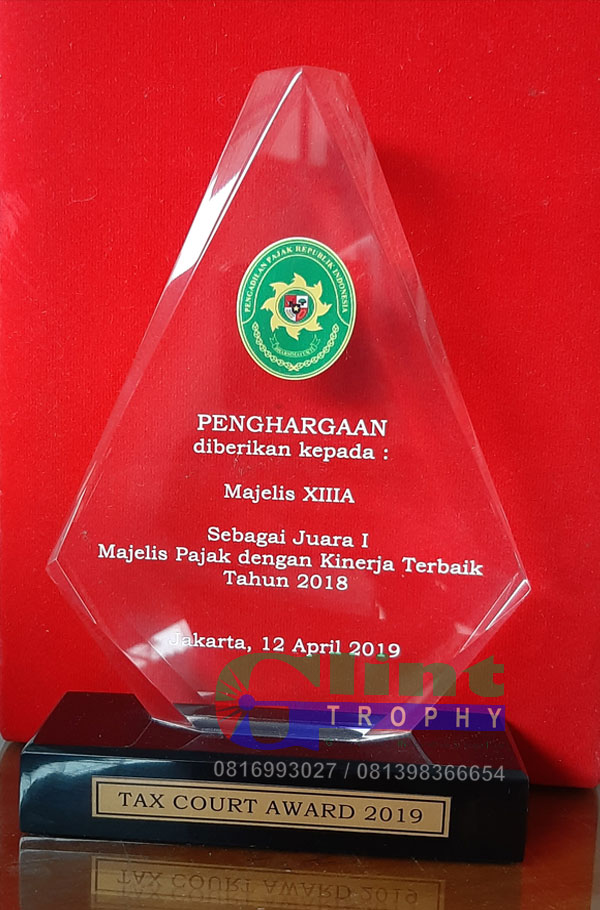 Jual Plakat Penghargaan Akrilik