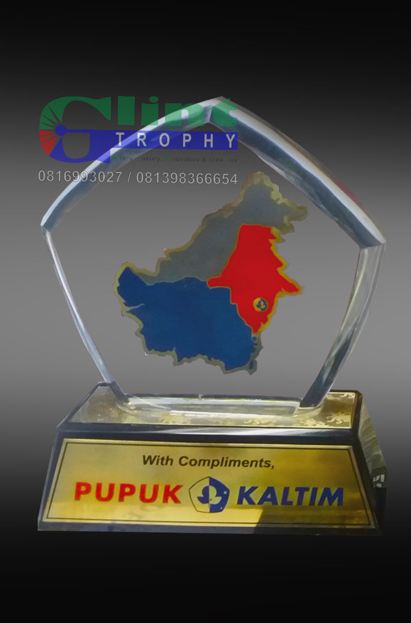 Plakat Peta Kalimantan – Pupuk Kaltim